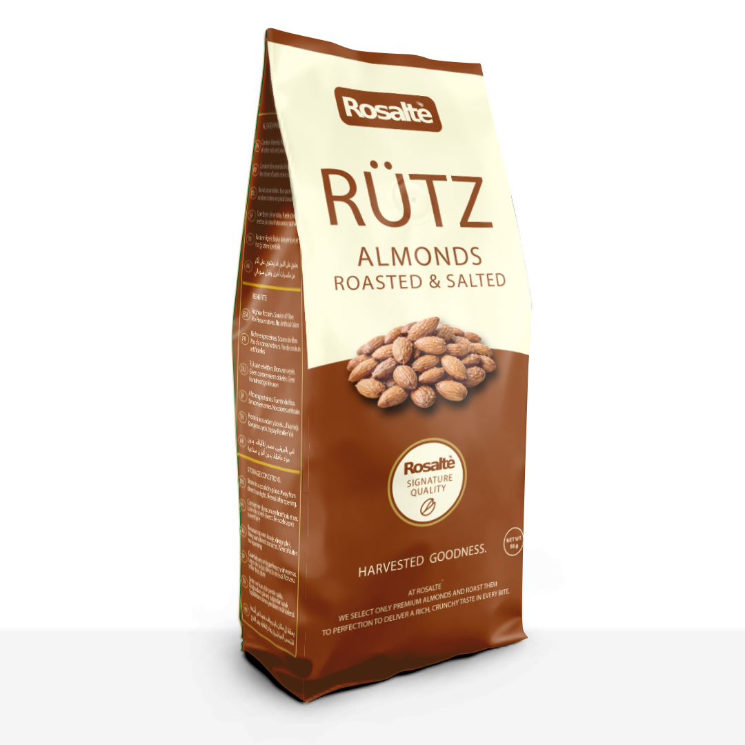 RÜTZ Premium Roasted & Salted American Almonds