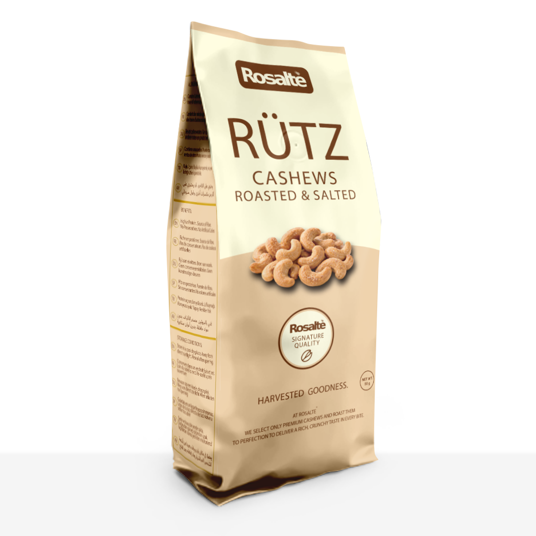 RÜTZ Premium Roasted & Salted Vietnamese Cashews