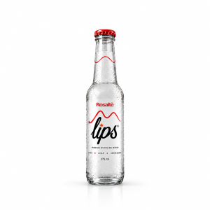 LIPS Premium Sparkling Water Glass Bottle – Pure, Crisp & Refreshing (275 ml)